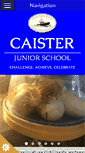 Mobile Screenshot of caisterjunior.co.uk